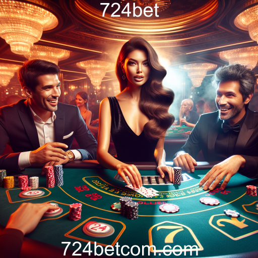 Experimente a Emoção dos Jogos Ao Vivo no 724bet